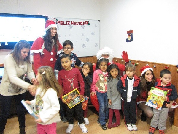 Visita Papá Noel 2017.